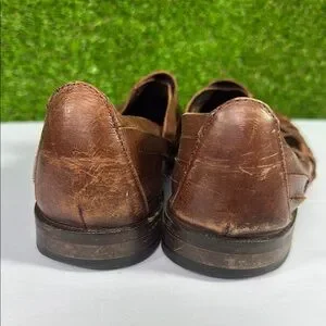 Cole Haan Shoes Mens Size 8.5 D Resort Fisherman Woven Comfort Leather Brown Cole Haan | Shoes | Cole Haan Mens Size 95 Leather Woven  main image 4